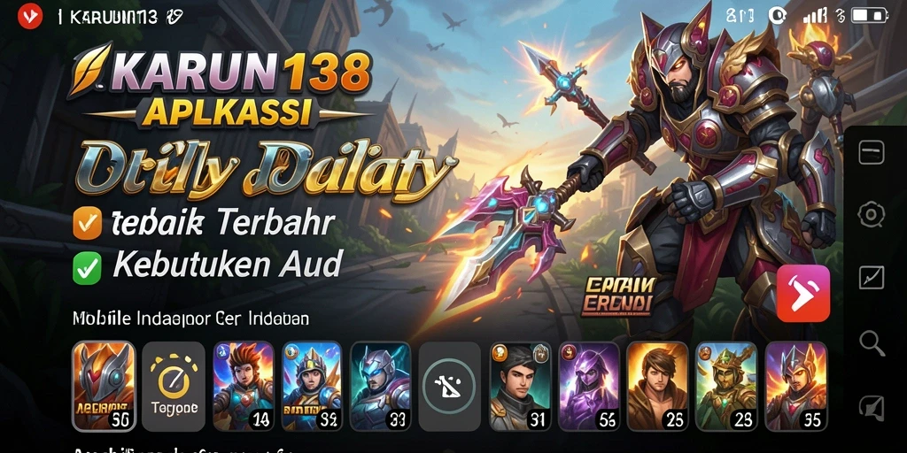 Tampilan user-friendly dari KARUN138 dengan fitur Utility
